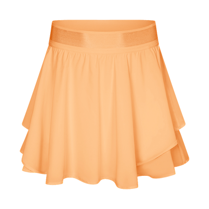Fresh™ 2-in-1 Gathered Tennis Skirt